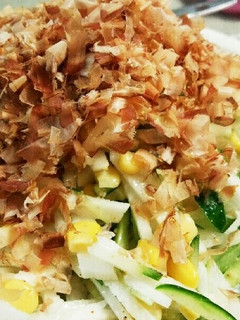 長芋ときゅうりの鰹節たっぷりサラダ-レシピのメイン写真