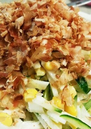 長芋ときゅうりの鰹節たっぷりサラダ-レシピのメイン写真