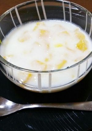 桃の手作りフルーチェ★ペクチンで簡単-レシピのメイン写真