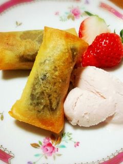 スイーツ春巻き~和風~-レシピのメイン写真