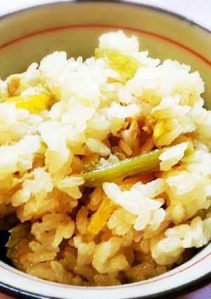若ゴボウとシーチキンの炊き込みご飯☆-レシピのメイン写真