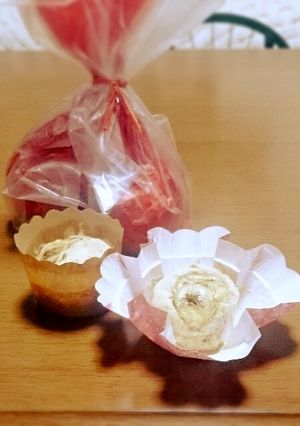 しっとりバナナとクルミのカップケーキ-レシピのメイン写真