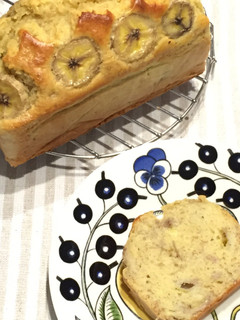 簡単!ココナッツオイルdeバナナケーキ-レシピのメイン写真