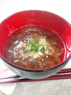 即席・簡単☆とろろ昆布のお吸い物-レシピのメイン写真