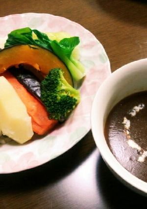 麺つゆで簡単オシャレなつけカレーうどん-レシピのメイン写真