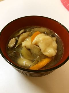 だご汁(^^)残り野菜救済レシピ☆-レシピのメイン写真