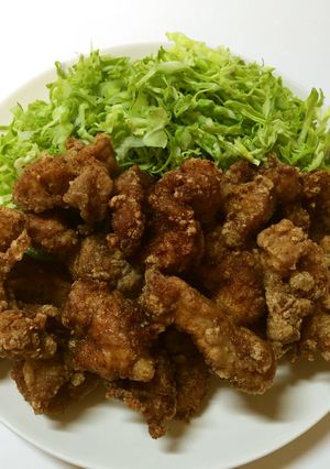 豚肩ロースのブロックでから揚げ☆-レシピのメイン写真