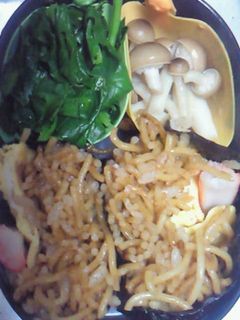 ソバめし軍艦巻の弁当♪-レシピのメイン写真
