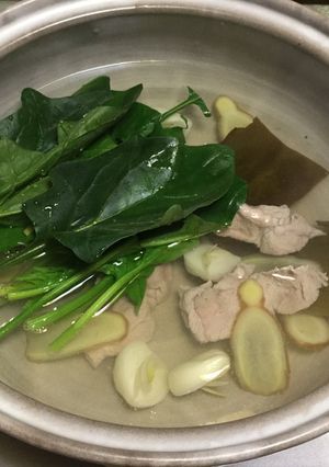 ほうれん草がいっぱい食べられる☆常夜鍋-レシピのメイン写真
