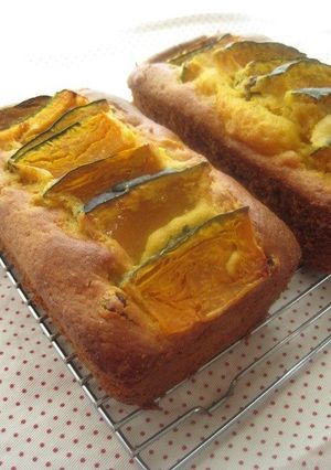 カボチャのパウンドケーキ（バターなし-レシピのメイン写真