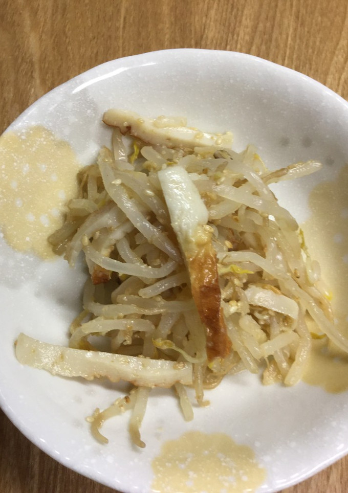ちくわ入りもやしのごま和え-レシピのメイン写真