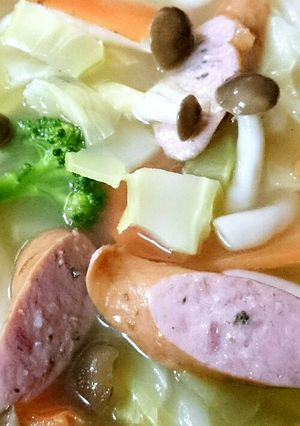熱々サラサラスープランチ。-レシピのメイン写真