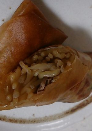 パリッと焼きそば春巻き-レシピのメイン写真