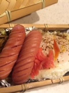 焼きそばとそば飯のっけ盛り弁当-レシピのメイン写真