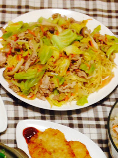 野菜たっぷり!彩り焼きそば弁当♪-レシピのメイン写真
