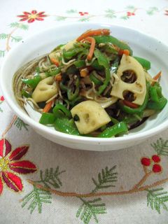 きんぴら風炒め物★バルサミコとお醤油で-レシピのメイン写真