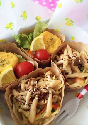 カフェ風✳︎焼きそばのお弁当-レシピのメイン写真