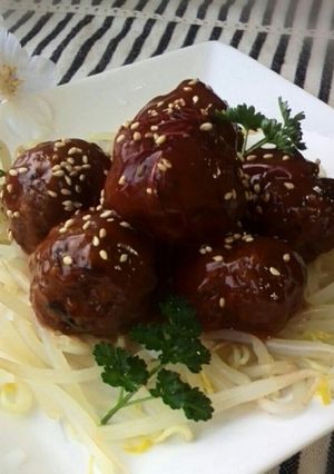 麩で作る~フンワリ肉団子!-レシピのメイン写真