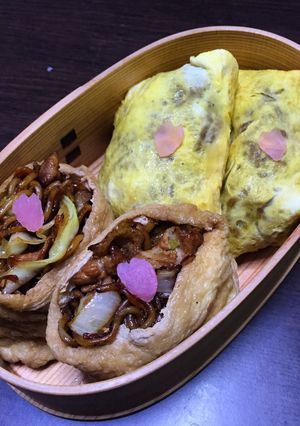 マルちゃん焼きそばで！お花見弁当-レシピのメイン写真