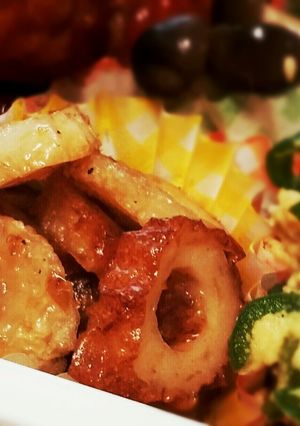 レンジで1分！チクワの甘辛煮☆お弁当-レシピのメイン写真