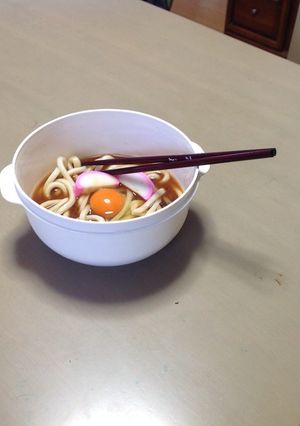 レンジで味噌煮込みうどん-レシピのメイン写真