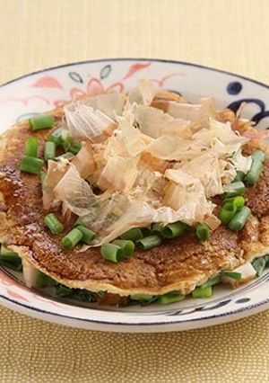 簡単♪ねぎ焼き 糖質制限ダイエット-レシピのメイン写真