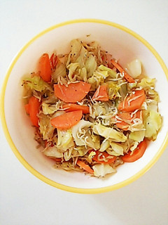 調味料なし❢しらす入り☆野菜炒め-レシピのメイン写真