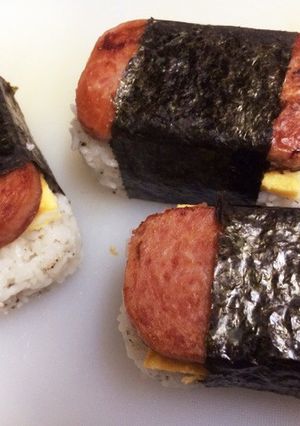 簡単!美味しい!スパムおにぎり-レシピのメイン写真