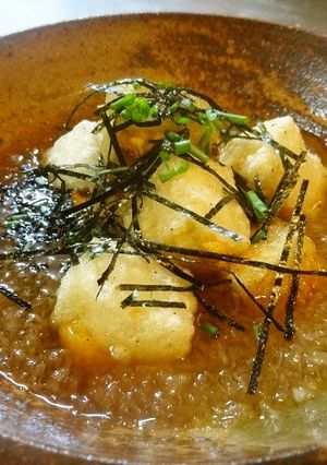 コクうま♪揚げ出し豆腐うどん-レシピのメイン写真
