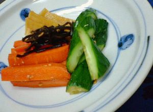 塩昆布と味噌で野菜の一夜漬け-レシピのメイン写真
