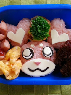 妖怪ウォッチキャラ弁☆ズキュキュン太-レシピのメイン写真