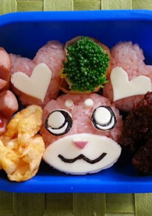 妖怪ウォッチキャラ弁☆ズキュキュン太-レシピのメイン写真