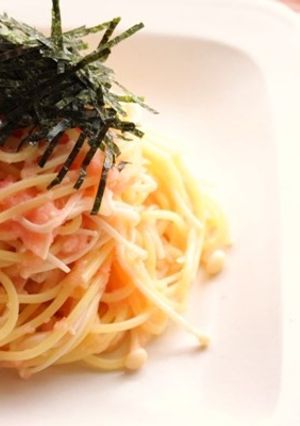 たっぷりきのこの明太チーズパスタ♪-レシピのメイン写真