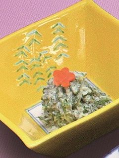 春菊の白和え-レシピのメイン写真