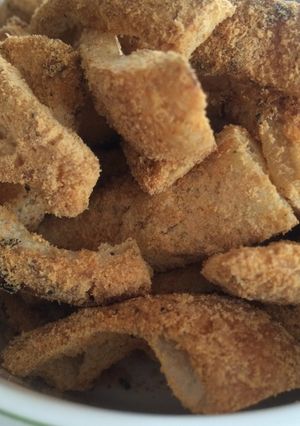 〈こどもにヘルシー〉食パンの耳きな粉-レシピのメイン写真