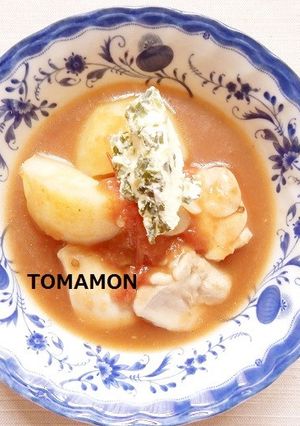 とまモンスープ✿ポテト・チキン・チーズ-レシピのメイン写真