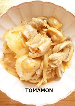 簡単✿じゃがいも鶏肉トマトのトロトロ煮-レシピのメイン写真