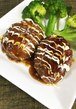 ほっぺが落ちる！絶品！照り焼きハンバーグ-レシピのメイン写真