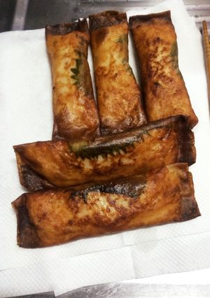 もやしと、鶏ひき肉の春巻き-レシピのメイン写真