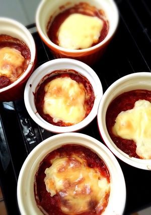 ミートソースパスタをアレンジ-レシピのメイン写真