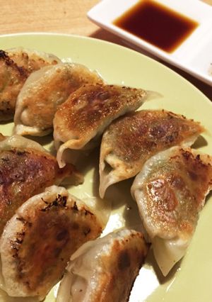 白菜であっさり!京風しそ味噌餃子-レシピのメイン写真
