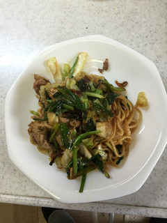 ニラ柔らか焼きソバ-レシピのメイン写真