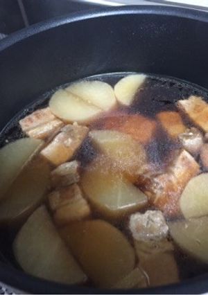 晩御飯の一品に！簡単！豚の角煮-レシピのメイン写真
