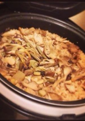 ☆簡単☆たっぷり☆きのこ☆炊き込みご飯-レシピのメイン写真