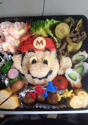 キャラ弁 マリオ-レシピのメイン写真
