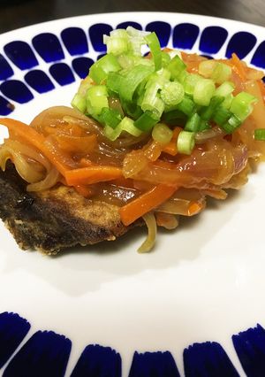 ブリの揚げ焼き 野菜餡のせ-レシピのメイン写真