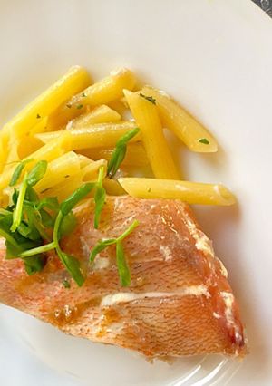 赤魚とペンネのスピード煮-レシピのメイン写真