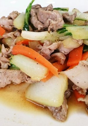 チャチャッと簡単！白菜のポン酢炒め♪-レシピのメイン写真