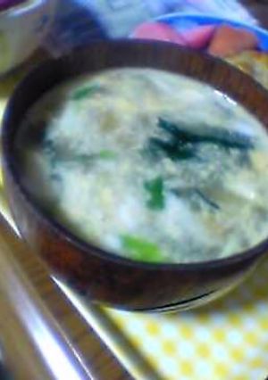 納豆みそ汁-レシピのメイン写真