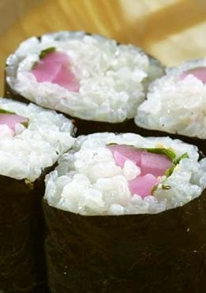 サラダ生姜の細巻き-レシピのメイン写真